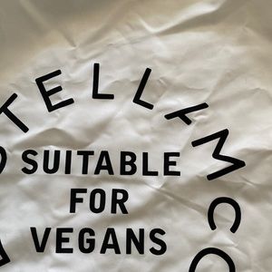 Stella McCartney Vegan Tote Bag - White and Black